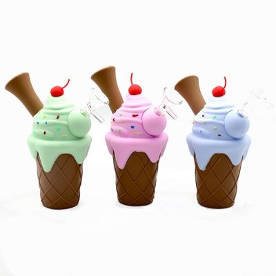 WATER PIPE SILICONE ICE CREAM WPS1015 1CT